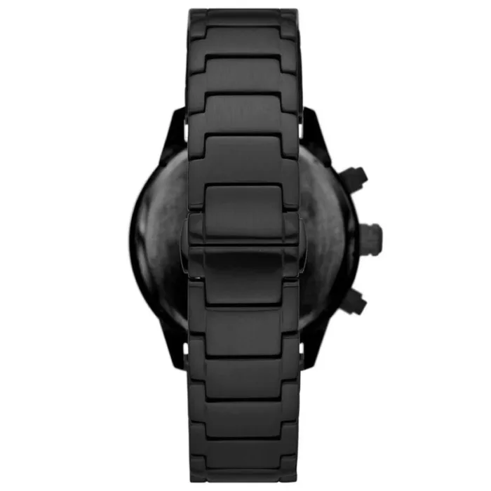 Emporio Armani Chronograph Black Stainless Steel Mens Watch 43mm AR11472 - Image 2